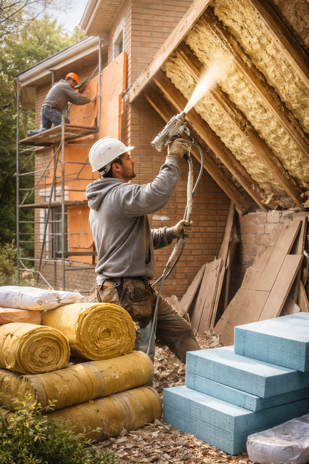 Утепление домов в Бирске под ключ от 4365 руб/м2 | Профессионально — ТепломастерБрк