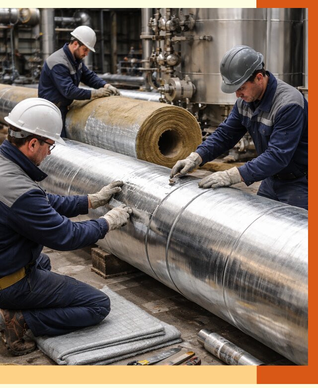 Утепление технологического оборудования в Бирске от 4365 руб. за м2 | ТепломастерБрк