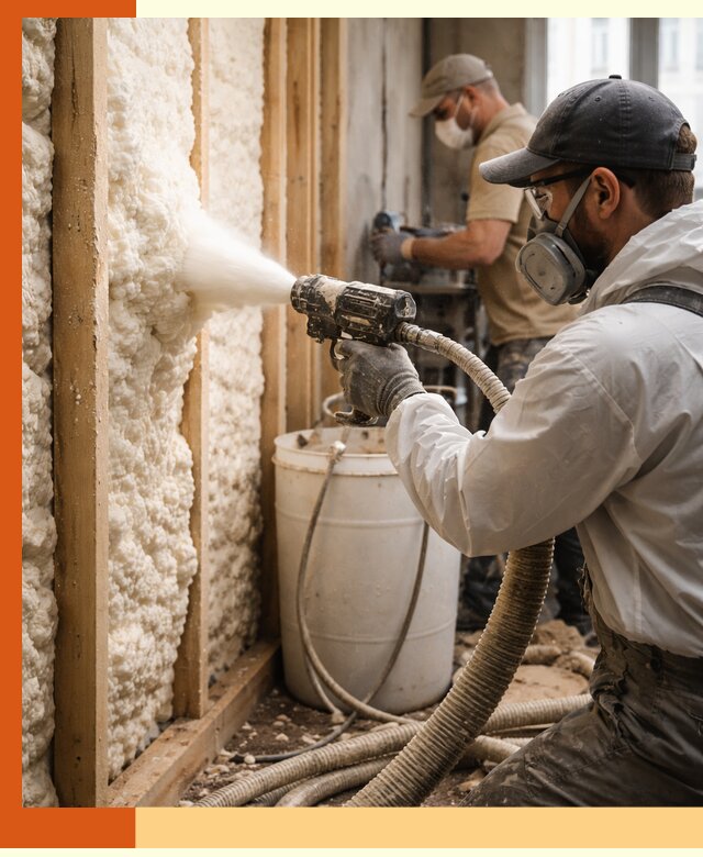 Утепление пеноизолом жилых и коммерческих объектов в Бирске